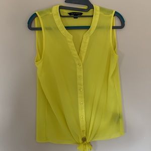 Yellow womens blouse
